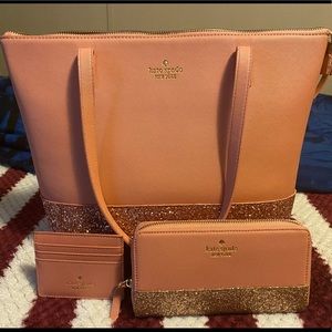 Kate Spade Purse & Wallet Set